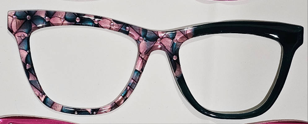 Pink & Teal Floral