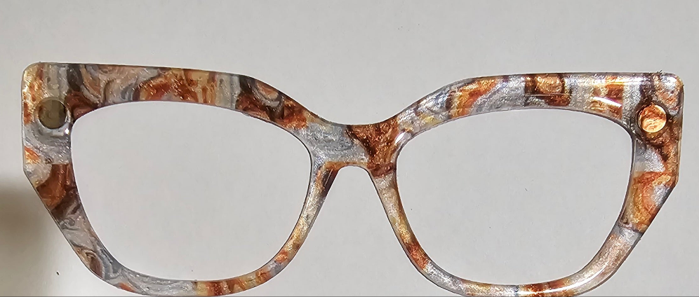 Amber Marble Swirl