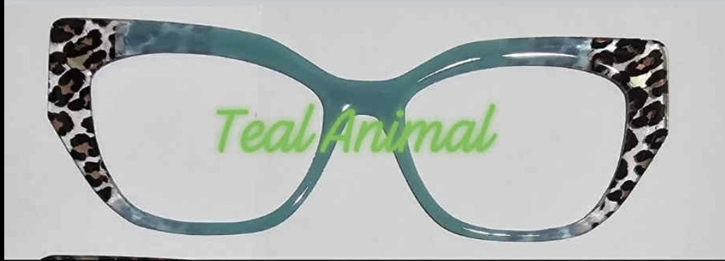 Teal Center Animal