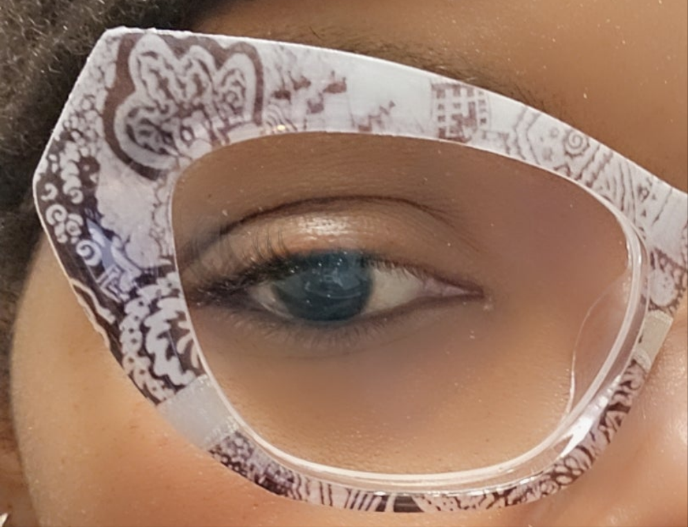 Vintage Lace On White
