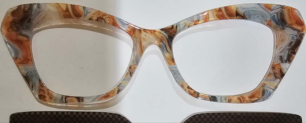 Amber Marble Swirl