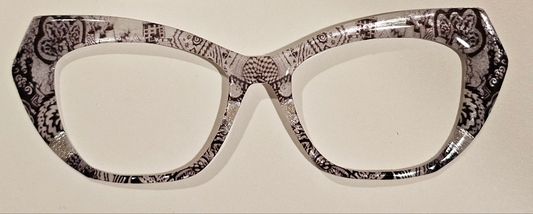 Vintage Lace On White