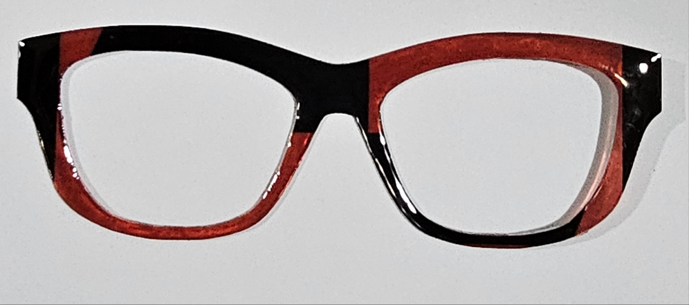 Red & Blk Geo