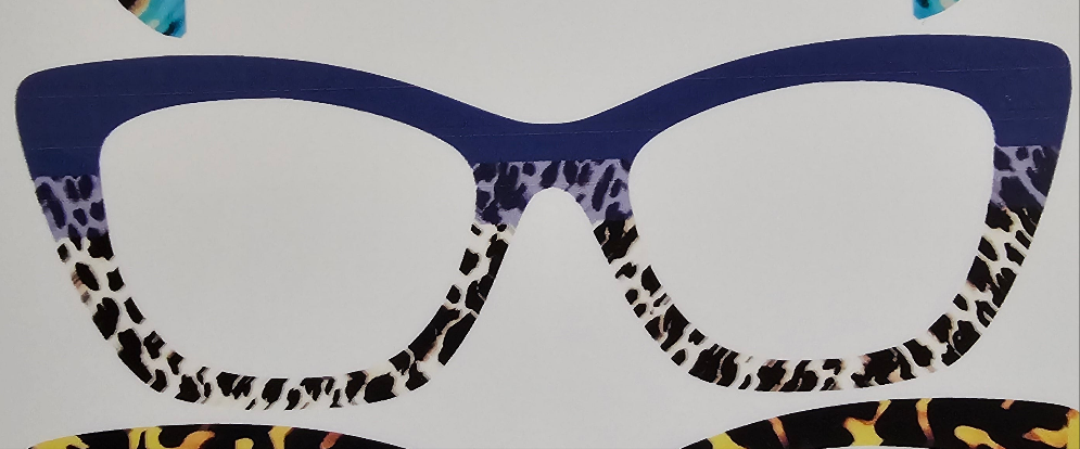 Blue Topped White Animal (Translucent)