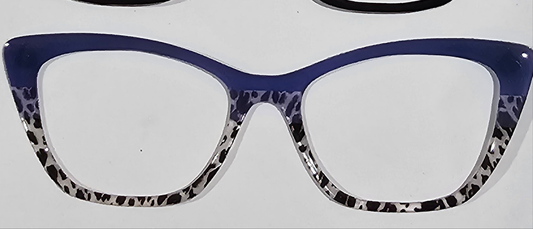 Blue Topped White Animal (Translucent)