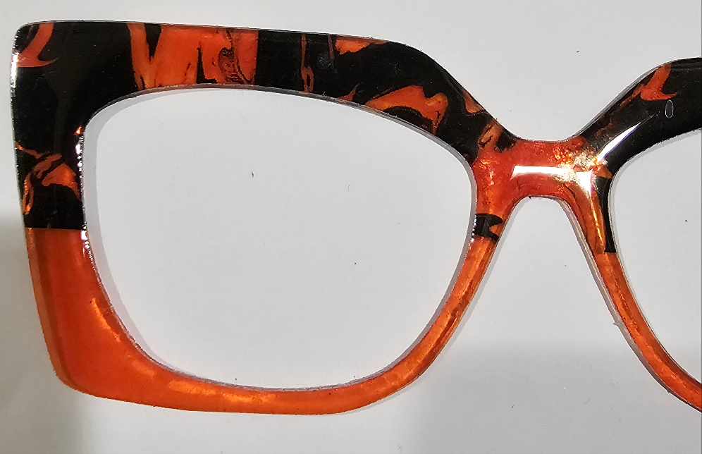 Big O!!! (Orange & Blk Marble)