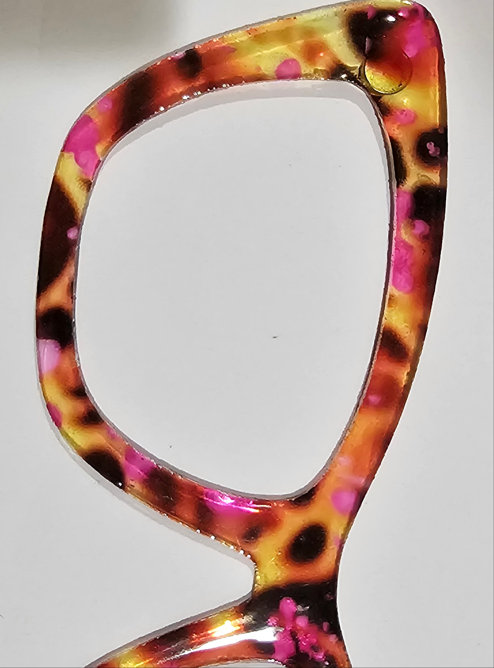Pink Splattered Tort