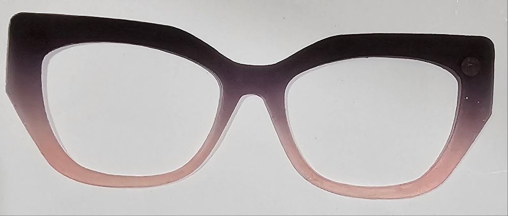 Pink Grey Gradient Matte (Resin Available)