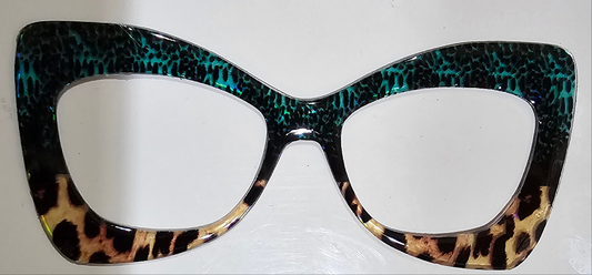 Green Speckled Animal Split