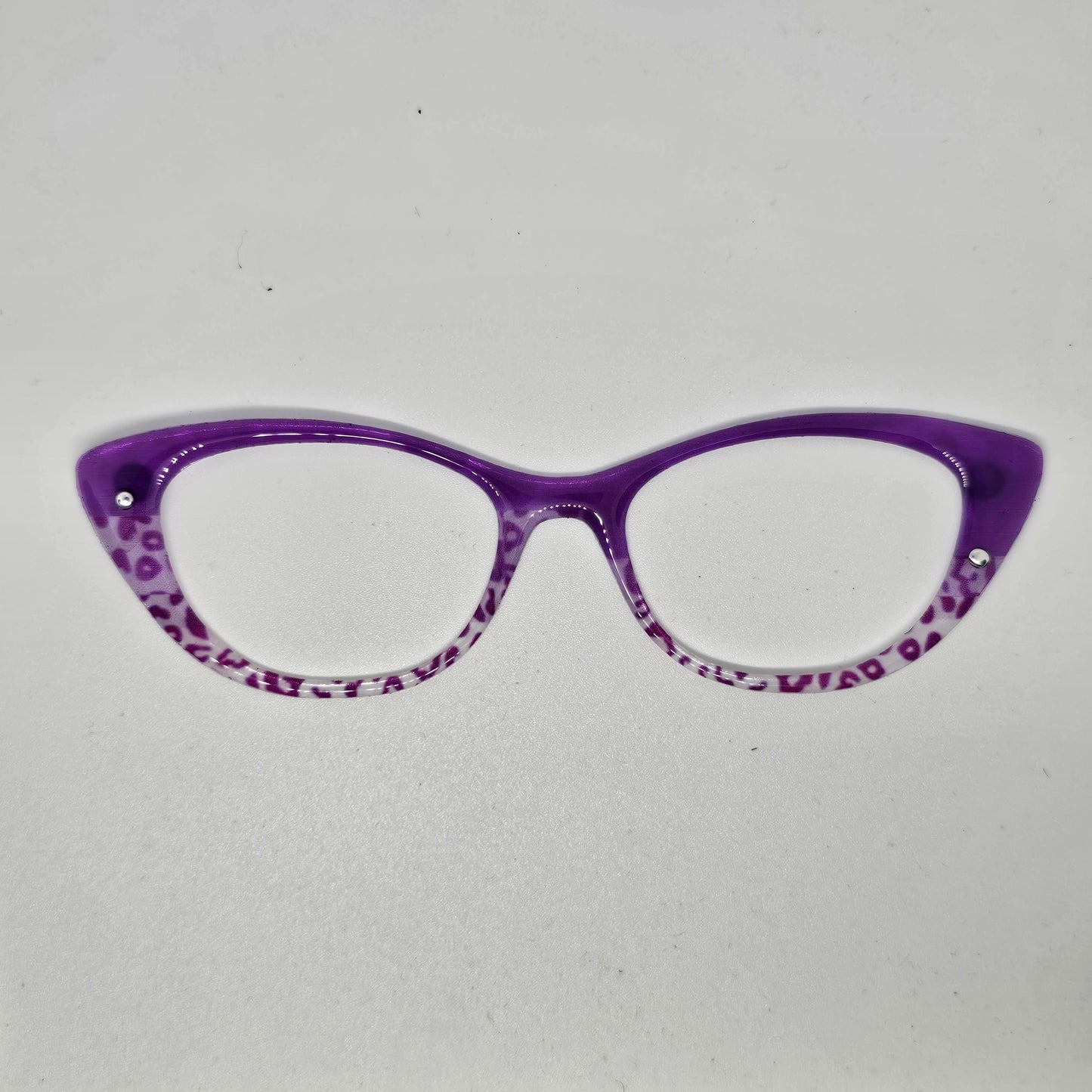 Purple & White Animal (On White)