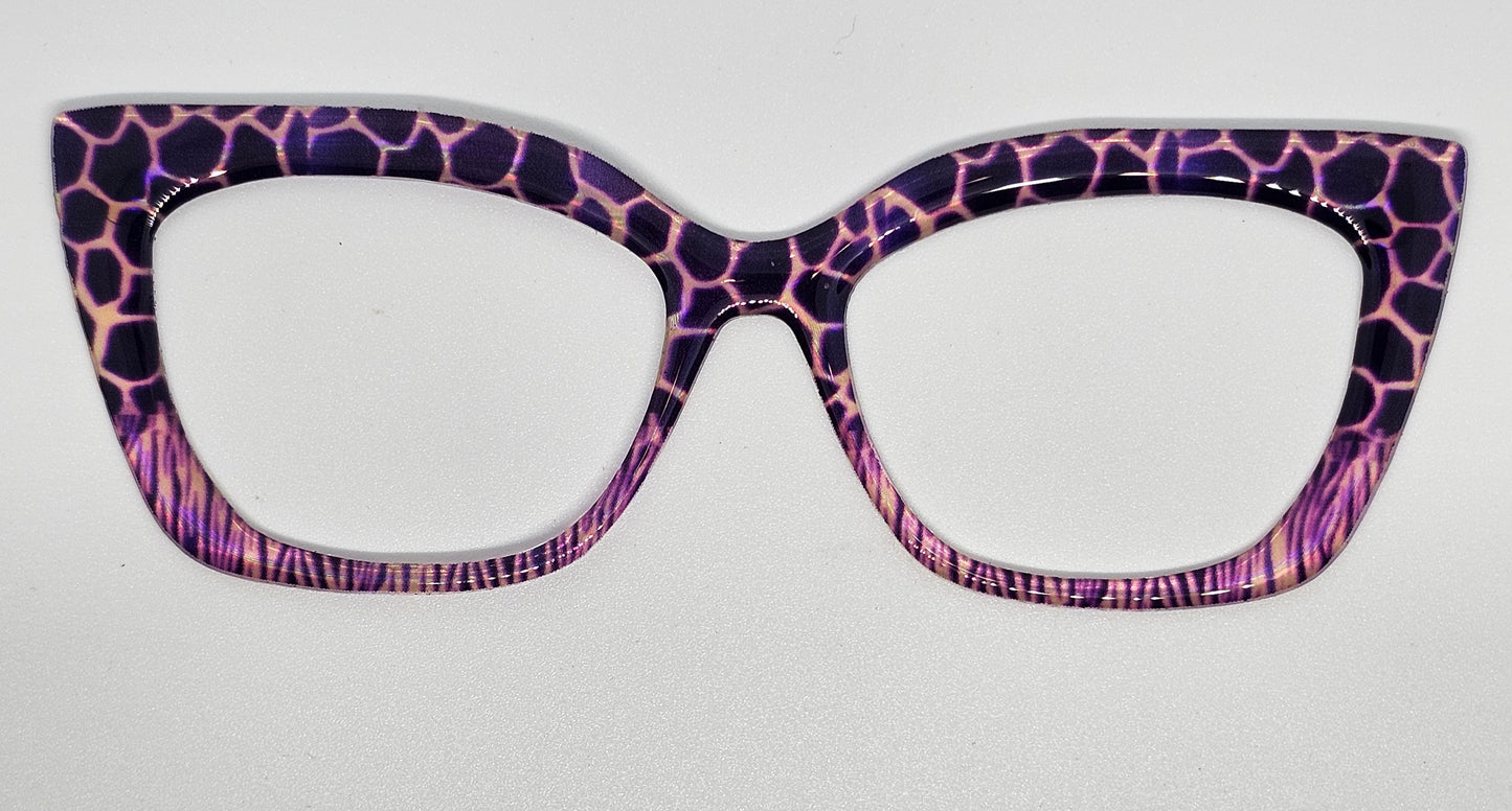 Purple and Pink Animal Split