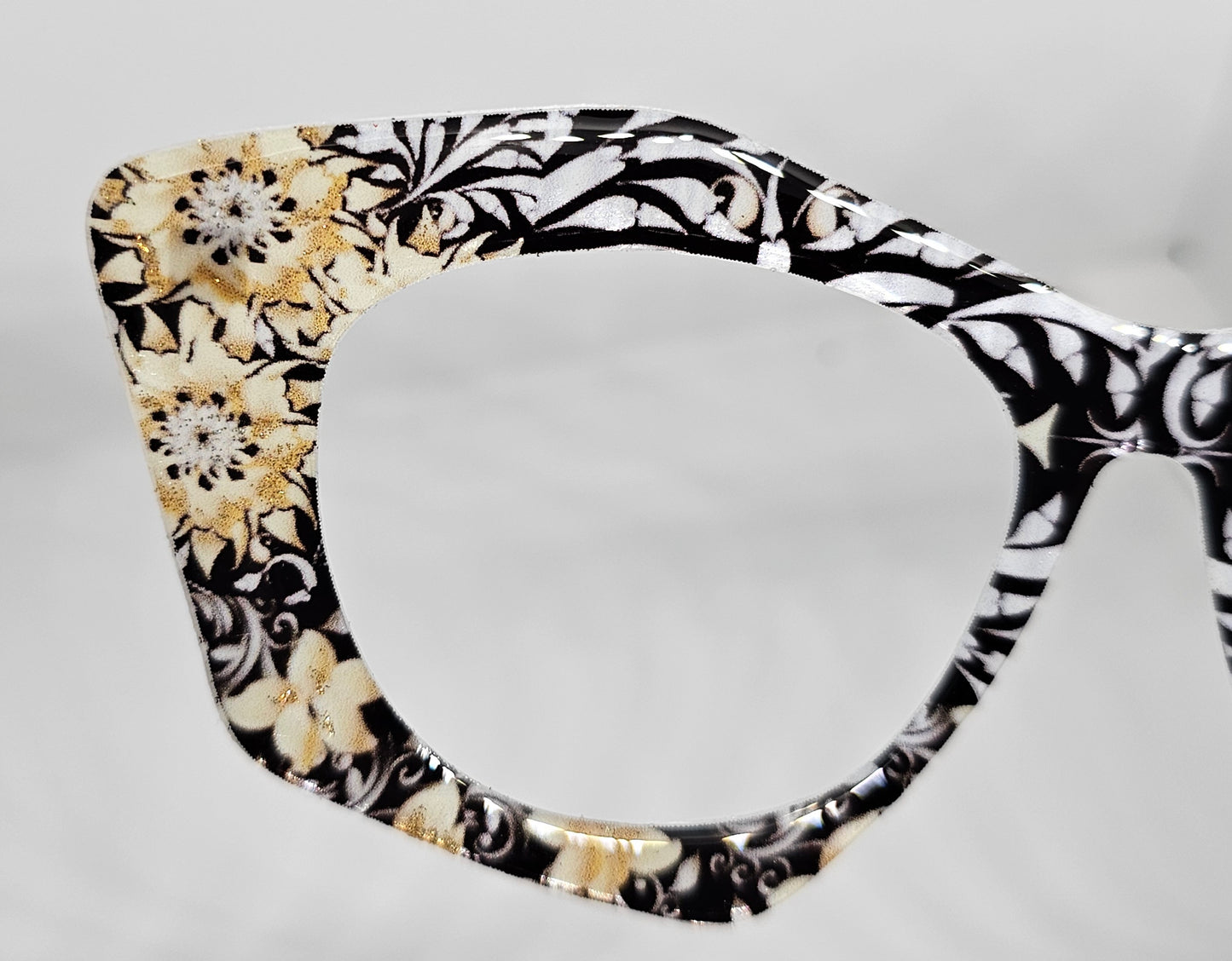 Golden Floral Zebra