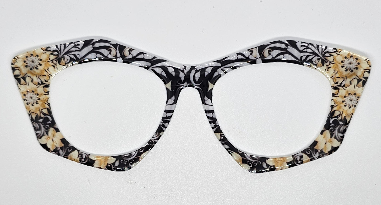 Golden Floral Zebra