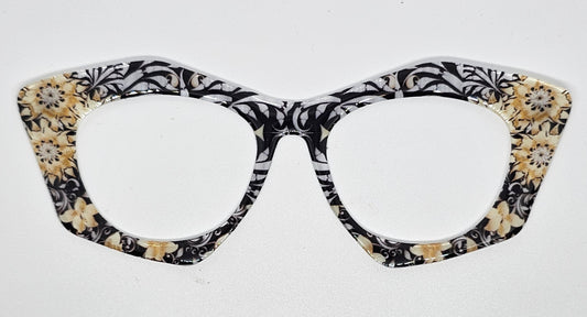 Golden Floral Zebra