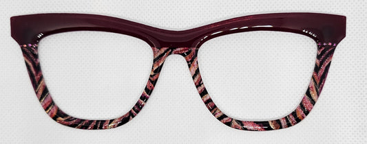Glitzy Tigress  (Wine Color)