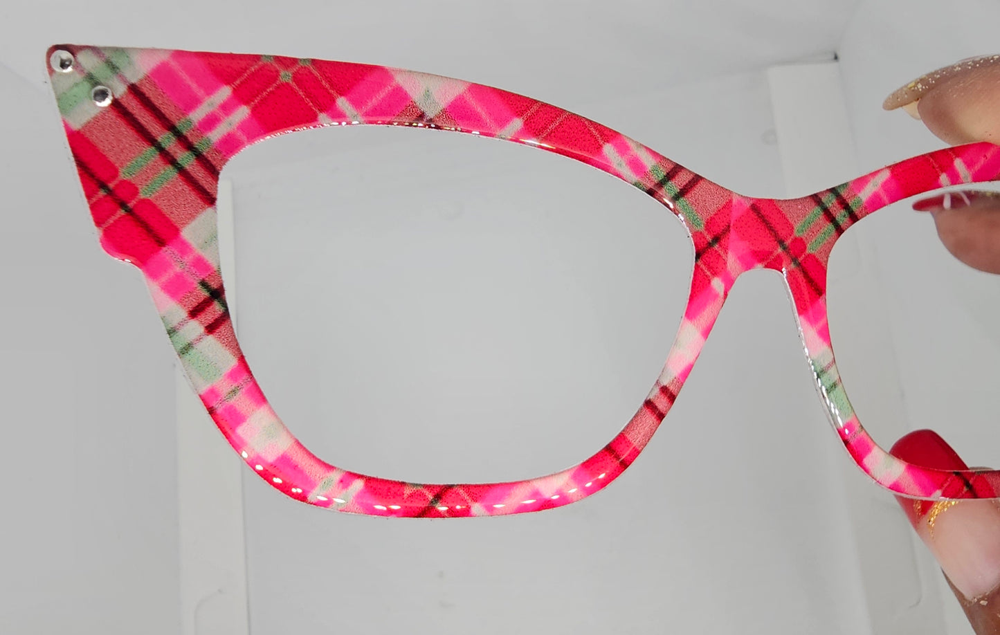 Popping Pink Plaid