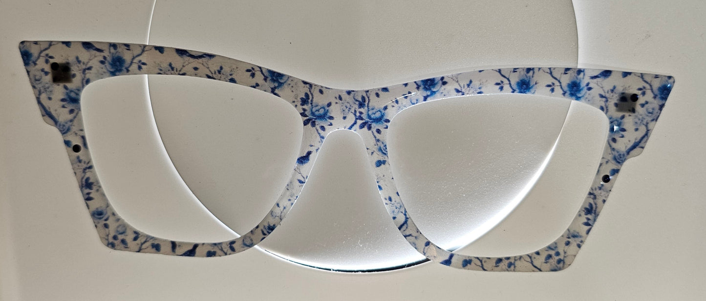 Blue Toile