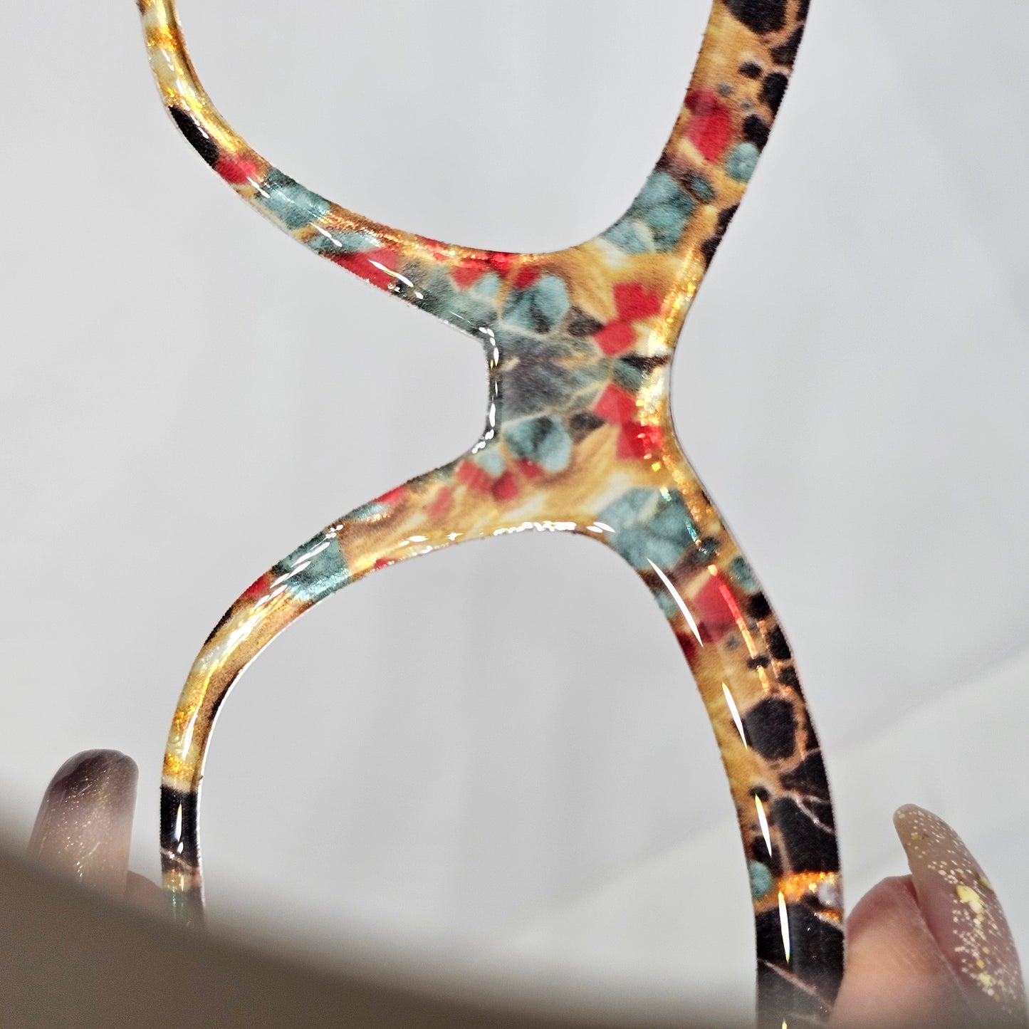 Stained Glass Christmas Tort