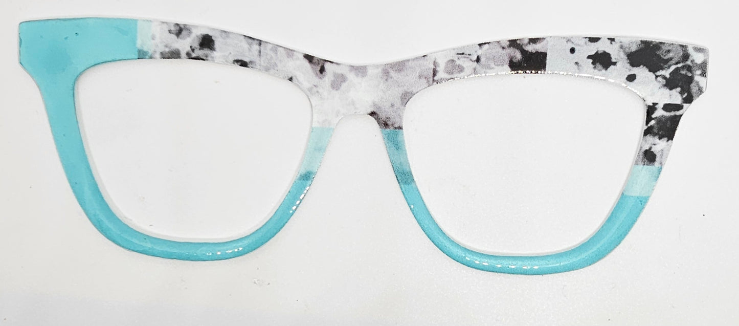 Grungy Teal