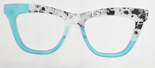 Grungy Teal